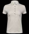 T1441 1441 Tee Jays Ladies Pima Cotton Interlock Polo Shirt Cement colour image